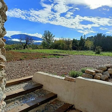 Gite De Charme Avec Jacuzzi Face Au Mont Ventoux Crestet Extérieur photo